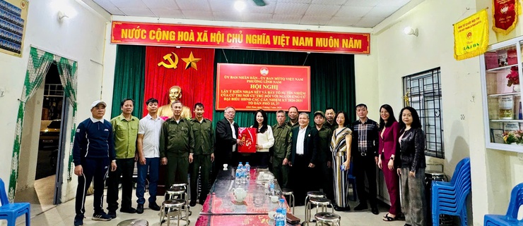 LÃNH ĐẠO ĐẢNG UỶ - HĐND - UBND-UB MTTQ PHƯỜNG LĨNH NAM THĂM, ĐỘNG VIÊN CÁC ĐƠN VỊ TRỰC TẾT NGUYÊN ĐÁN BÍNH NGỌ 2026.- Ảnh 5.