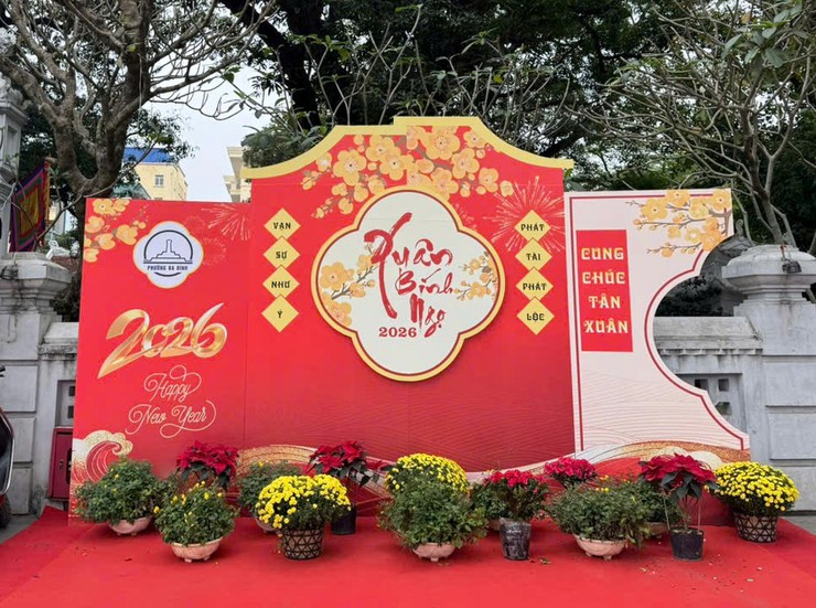 RỘN RÀNG SẮC XUÂN – ĐIỂM CHECK-IN TẾT LAN TỎA KHÔNG KHÍ MỪNG ĐẢNG, MỪNG XUÂN BÍNH NGỌ 2026 TẠI PHƯỜNG BA ĐÌNH- Ảnh 8.