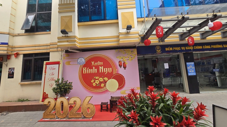 RỘN RÀNG SẮC XUÂN – ĐIỂM CHECK-IN TẾT LAN TỎA KHÔNG KHÍ MỪNG ĐẢNG, MỪNG XUÂN BÍNH NGỌ 2026 TẠI PHƯỜNG BA ĐÌNH- Ảnh 5.