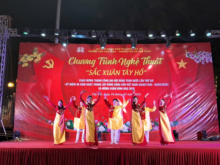 "Sắc Xuân Tây Hồ" – Chương trình nghệ thuật đặc sắc chào đón năm mới Bính Ngọ 2026- Ảnh 3.