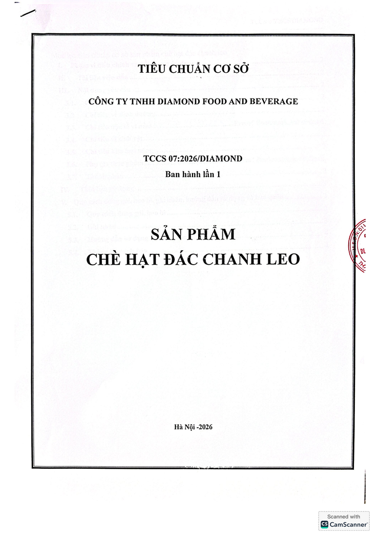 Bản tự công bố sản phẩm Chè hạt đác chanh leo- Ảnh 10.