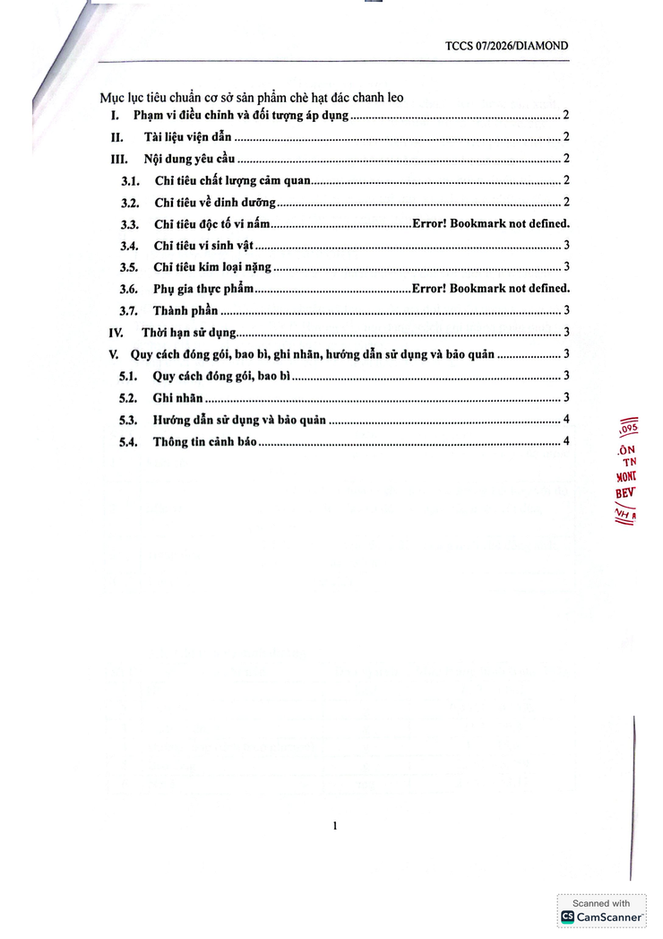 Bản tự công bố sản phẩm Chè hạt đác chanh leo- Ảnh 11.