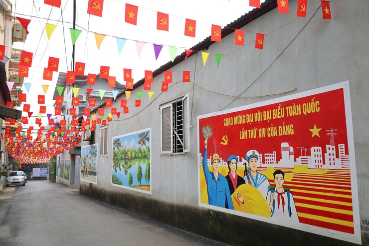 Sắc xuân Tùng Thiện – rực rỡ cờ hoa, vững bước niềm tin- Ảnh 2.