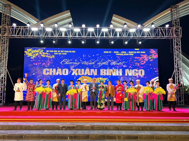 Phường Xuân Đỉnh: rộn ràng chương trình nghệ thuật “Chào Xuân Bính Ngọ 2026”- Ảnh 6.