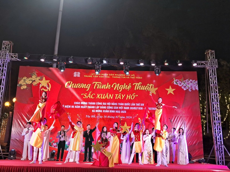 "Sắc Xuân Tây Hồ" – Chương trình nghệ thuật đặc sắc chào đón năm mới Bính Ngọ 2026- Ảnh 1.