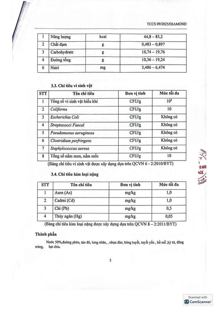 Bản tự công bố sản phẩm Chè tuyết yến- Ảnh 10.