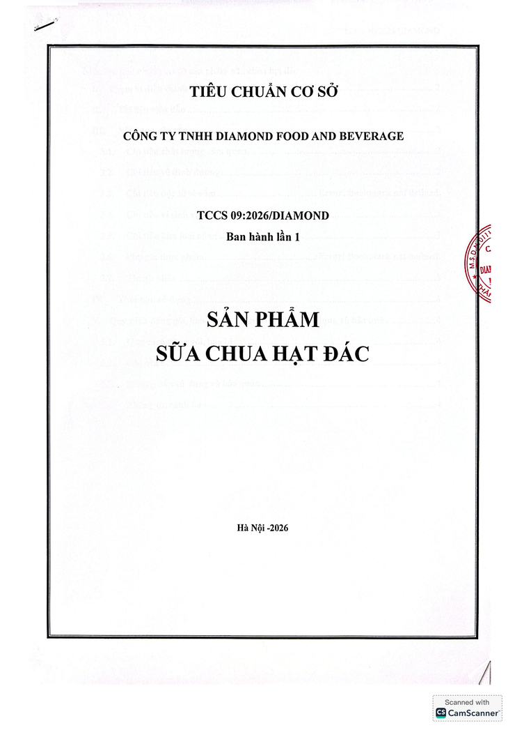 Bản tự công bố sản phẩm Sữa chua hạt đác- Ảnh 10.