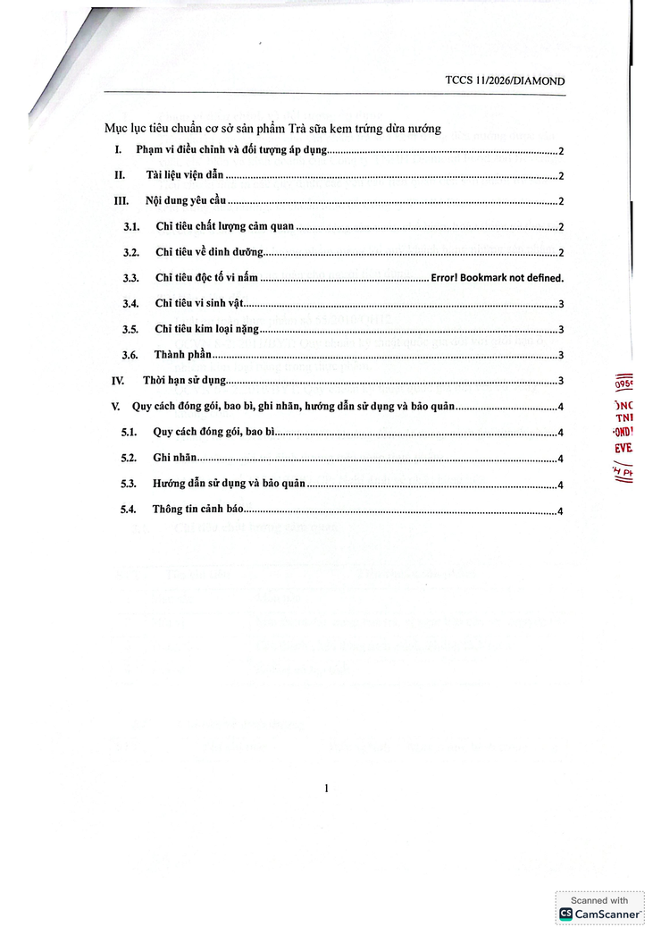 Bản tự công bố sản phẩm Trà sữa kem trứng dừa nướng- Ảnh 11.