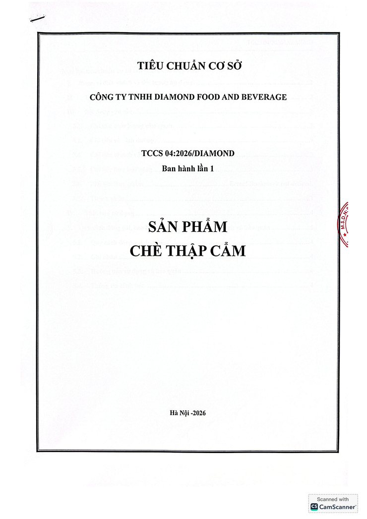 Bản tự công bố sản phẩm Chè thập cẩm- Ảnh 12.