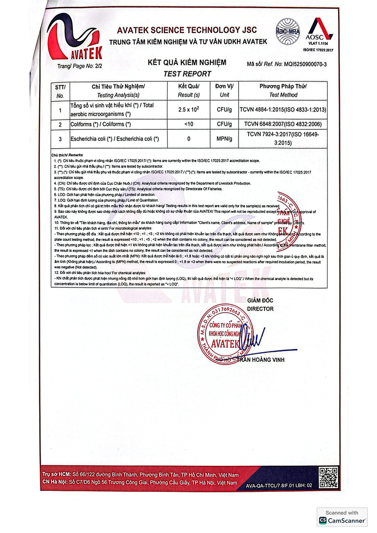 Bản tự công bố sản phẩm Chè thập cẩm- Ảnh 5.