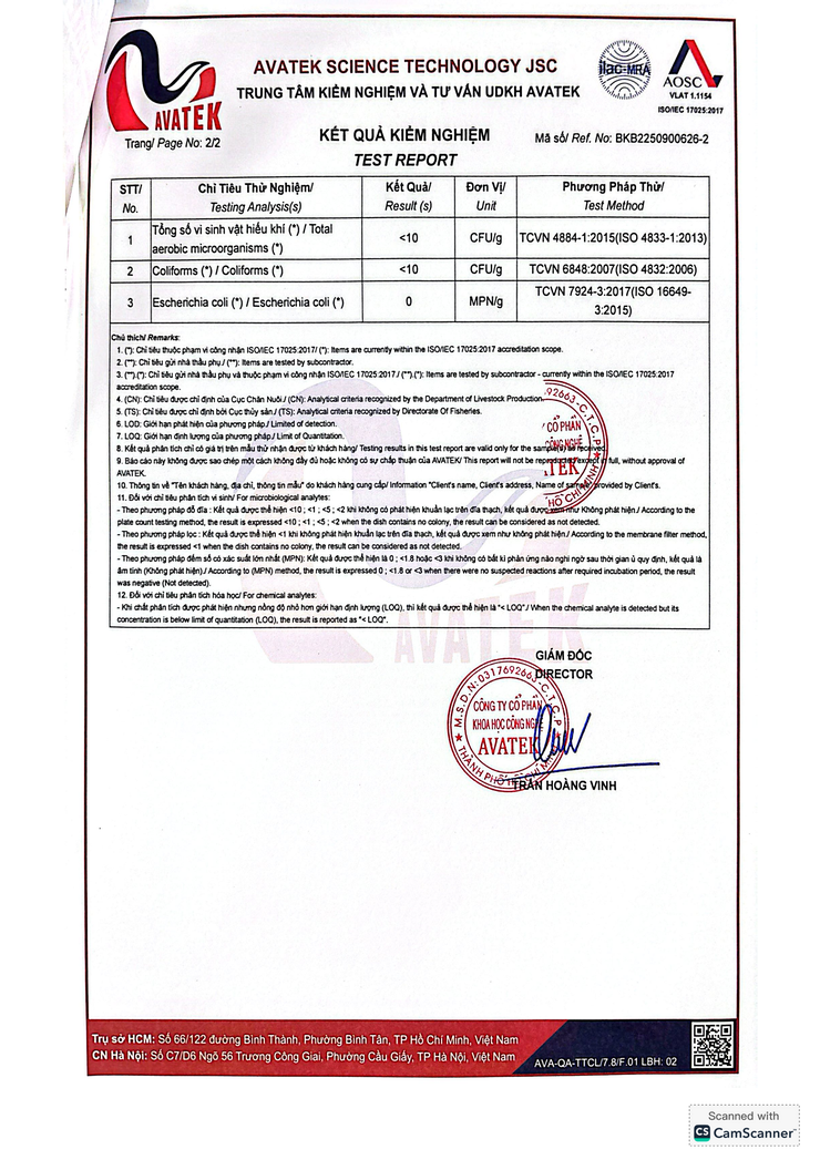 Bản tự công bố sản phẩm Chè thập cẩm- Ảnh 9.