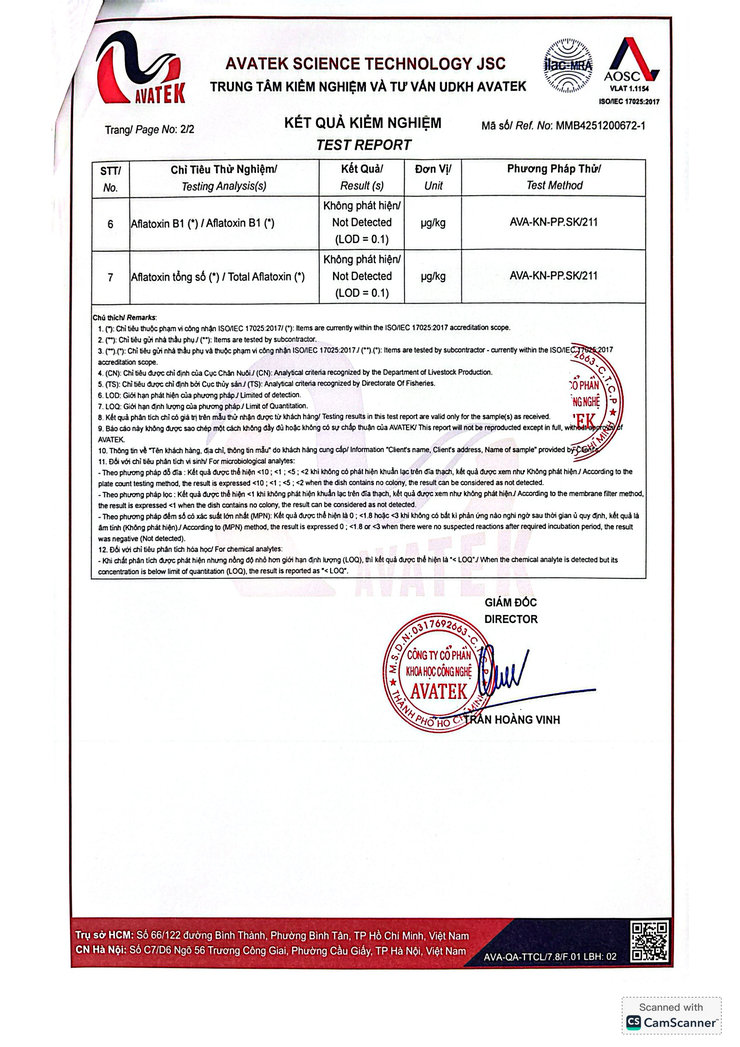 Bản tự công bố sản phẩm Sữa chua hạt đác- Ảnh 9.