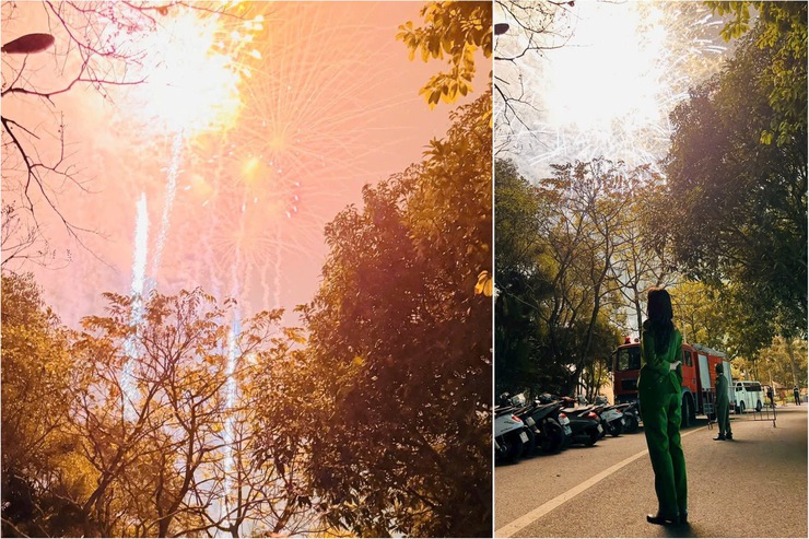 Công an phường Phúc Lợi bảo vệ tuyệt đối an ninh, an toàn đêm bắn pháo hoa Giao thừa Tết Nguyên đán Bính Ngọ 2026- Ảnh 3.