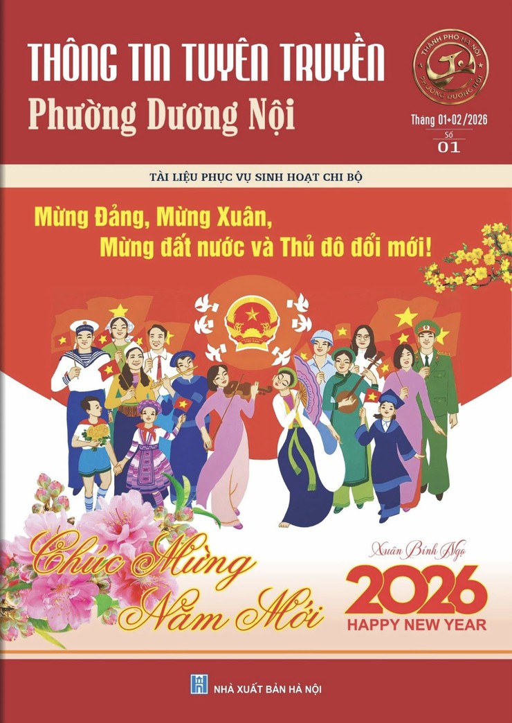 Đảng bộ phường Dương Nội phát hành ấn phẩm điện tử “Thông tin tuyên truyền phường Dương Nội” - Ảnh 1.