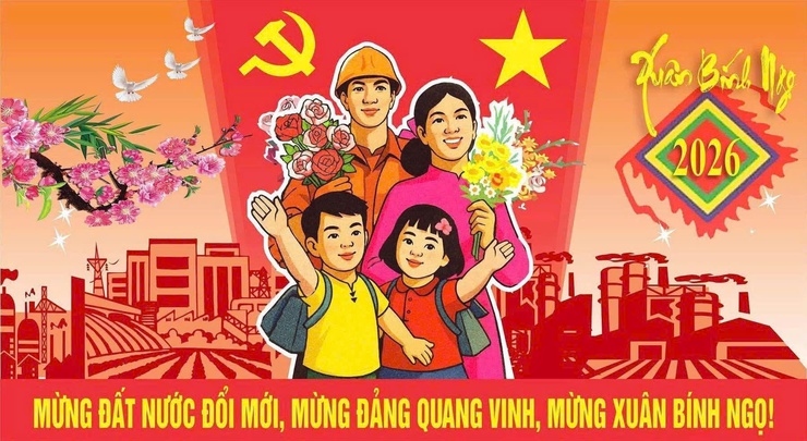 KHÁT VỌNG MÙA XUÂN DƯỚI CỜ ĐẢNG QUANG VINH- Ảnh 1.