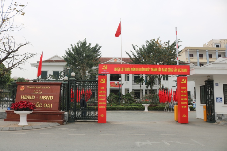 Quốc Oai rực rỡ cờ hoa chào mừng 96 năm Ngày thành lập Đảng Cộng sản Việt Nam, đón Xuân Bính Ngọ và hướng tới ngày hội bầu cử đại biểu Quốc hội và HĐND các cấp- Ảnh 3.