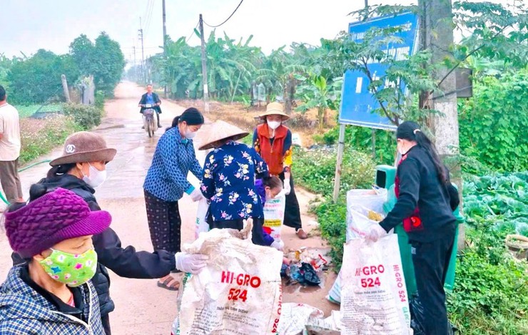 Xã Nam Phù tạo thói quen sản xuất nông nghiệp xanh- Ảnh 1.