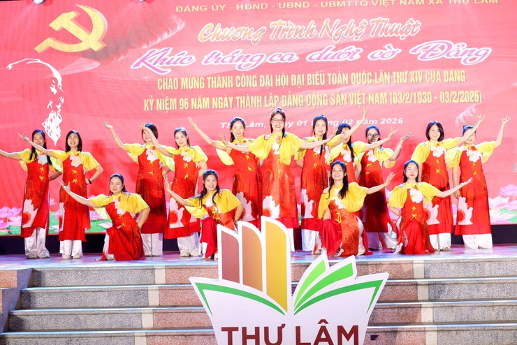 CHƯƠNG TRÌNH NGHỆ THUẬT CHÀO MỪNG THÀNH CÔNG ĐẠI HỘI ĐẠI BIỂU TOÀN QUỐC LẦN THỨ XIV CỦA ĐẢNG VỚI CHỦ ĐỀ “KHÚC TRÁNG CA DƯỚI CỜ ĐẢNG”- Ảnh 13.