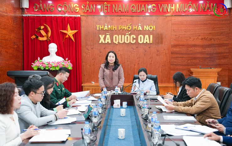 Xã Quốc Oai tổ chức Hội nghị hiệp thương lần thứ hai thống nhất danh sách sơ bộ người ứng cử đại biểu HĐND xã nhiệm kỳ 2026–2031- Ảnh 2.