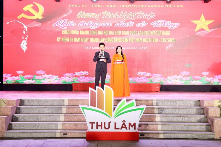 CHƯƠNG TRÌNH NGHỆ THUẬT CHÀO MỪNG THÀNH CÔNG ĐẠI HỘI ĐẠI BIỂU TOÀN QUỐC LẦN THỨ XIV CỦA ĐẢNG VỚI CHỦ ĐỀ “KHÚC TRÁNG CA DƯỚI CỜ ĐẢNG”- Ảnh 4.