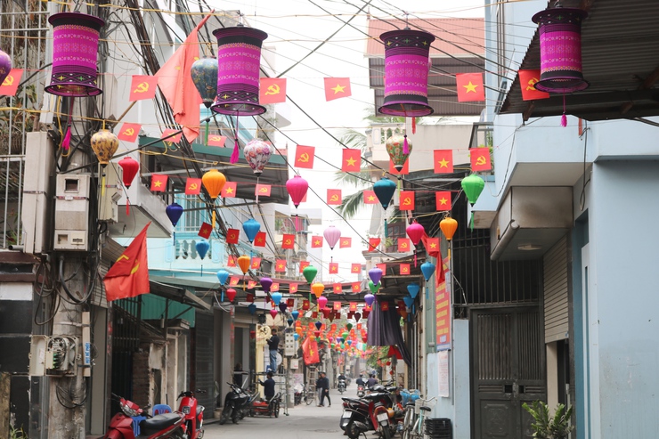 Quốc Oai rực rỡ cờ hoa chào mừng 96 năm Ngày thành lập Đảng Cộng sản Việt Nam, đón Xuân Bính Ngọ và hướng tới ngày hội bầu cử đại biểu Quốc hội và HĐND các cấp- Ảnh 19.