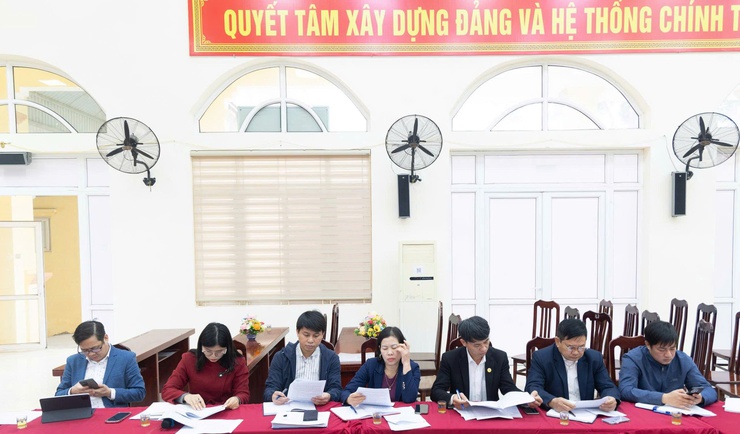 UBMTTQ XÃ ỨNG THIÊN TỔ CHỨC HỘI NGHỊ HIỆP THƯƠNG LẦN THỨ HAI THỎA THUẬN LẬP DANH SÁCH SƠ BỘ NGƯỜI ỨNG CỬ ĐẠI BIỂU HĐND XÃ NHIỆM KỲ 2026–2031- Ảnh 2.