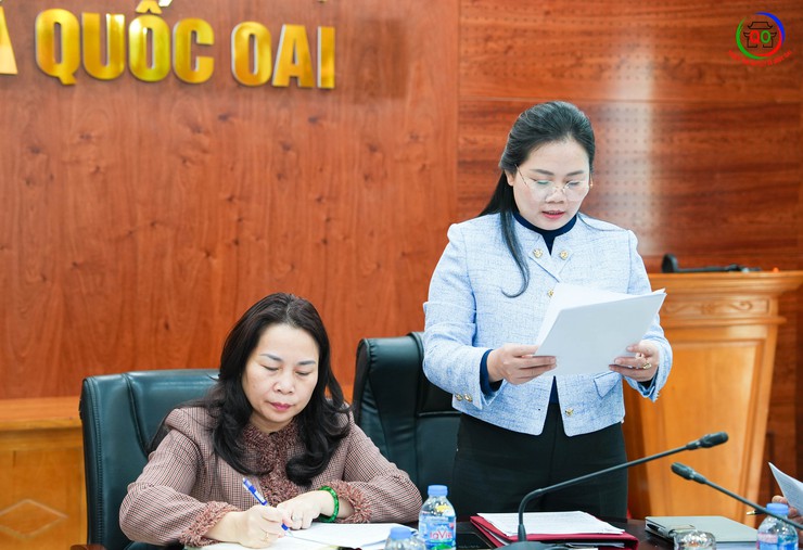 Xã Quốc Oai tổ chức Hội nghị hiệp thương lần thứ hai thống nhất danh sách sơ bộ người ứng cử đại biểu HĐND xã nhiệm kỳ 2026–2031- Ảnh 3.