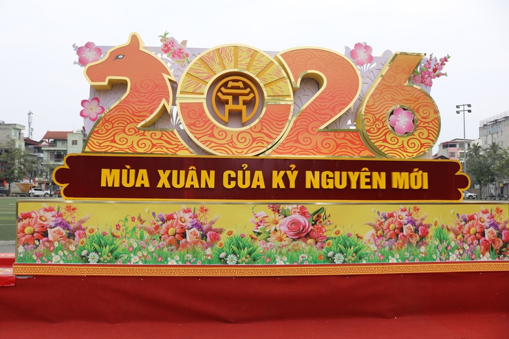 Quốc Oai rực rỡ cờ hoa chào mừng 96 năm Ngày thành lập Đảng Cộng sản Việt Nam, đón Xuân Bính Ngọ và hướng tới ngày hội bầu cử đại biểu Quốc hội và HĐND các cấp- Ảnh 4.