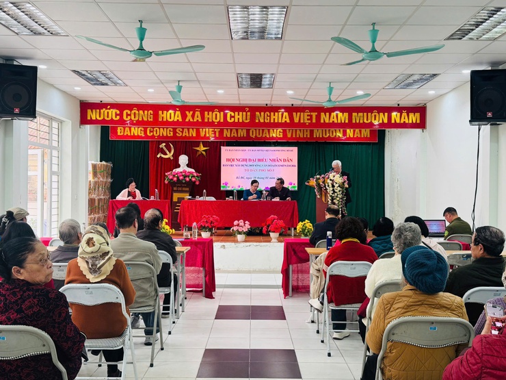 Các Tổ dân phố phường Bồ Đề đồng loạt tổ chức Hội nghị đại biểu Nhân dân năm 2026- Ảnh 5.