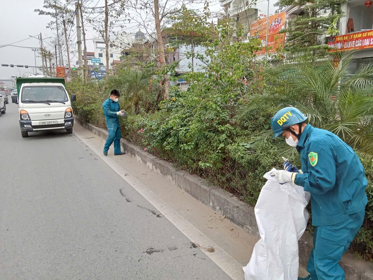 Đoàn Thanh niên xã Phú Xuyên ra quân vệ sinh môi trường chào Tết Nguyên đán Bính Ngọ 2026- Ảnh 8.