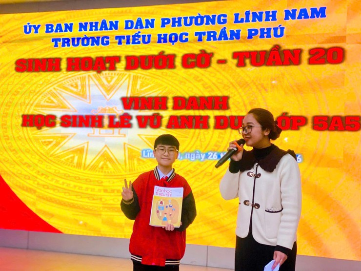 TIẾT SINH HOẠT DƯỚI CỜ TUẦN 20 VỚI CHỦ ĐỀ:
KHÚC HÁT MỪNG XUÂN – NIỀM TỰ HÀO HƯỚNG VỀ
ĐẢNG CỘNG SẢN VIỆT NAM QUANG VINH TỪ MÁI TRƯỜNG TRẦN PHÚ- Ảnh 6.