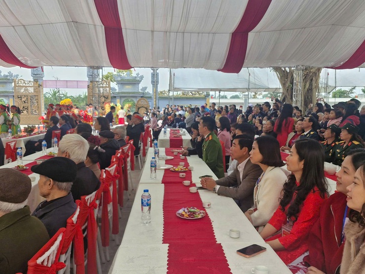 Lễ khánh thành công trình tu bổ, tôn tạo di tích đình Hà Hương xã Thư Lâm Thành phố Hà Nội.- Ảnh 2.