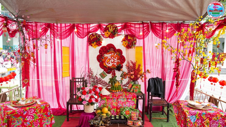 HỘI CHỢ XUÂN 2026 TẠI TRƯỜNG TIỂU HỌC TÂN HÒA DIỄN RA SÔI NỔI, ĐẬM ĐÀ BẢN SẮC TẾT CỔ TRUYỀN- Ảnh 6.