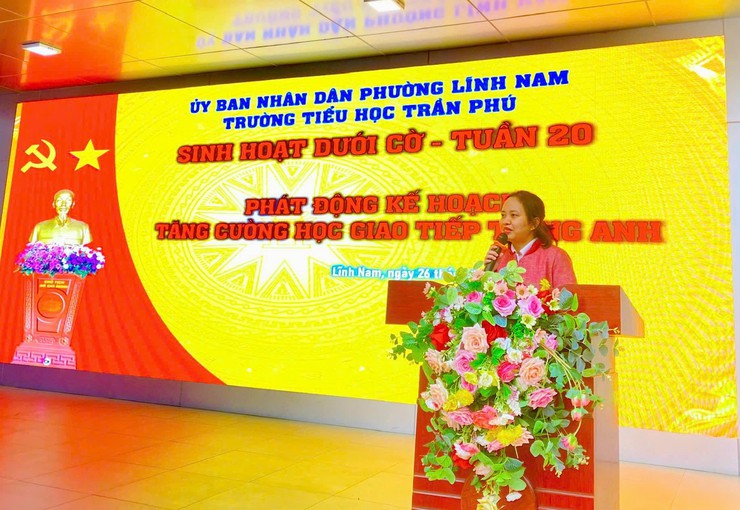 TIẾT SINH HOẠT DƯỚI CỜ TUẦN 20 VỚI CHỦ ĐỀ:
KHÚC HÁT MỪNG XUÂN – NIỀM TỰ HÀO HƯỚNG VỀ
ĐẢNG CỘNG SẢN VIỆT NAM QUANG VINH TỪ MÁI TRƯỜNG TRẦN PHÚ- Ảnh 7.