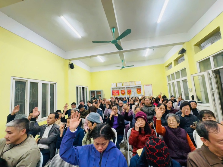 Các Tổ dân phố phường Bồ Đề đồng loạt tổ chức Hội nghị đại biểu Nhân dân năm 2026- Ảnh 4.