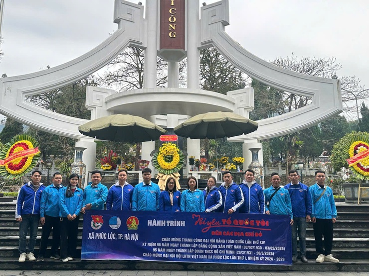 Tuổi trẻ xã Phúc Lộc tổ chức chương trình "Xuân biên cương ấm tình tuổi trẻ" và hành trình " Tôi yêu Tổ quốc tôi" năm 2026- Ảnh 8.