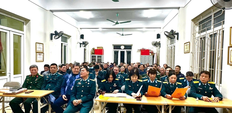 Phát huy vai trò của Hội Cựu chiến binh phường Long Biên trong truyên truyền Đại hội Đảng lần thứ XIV- Ảnh 4.