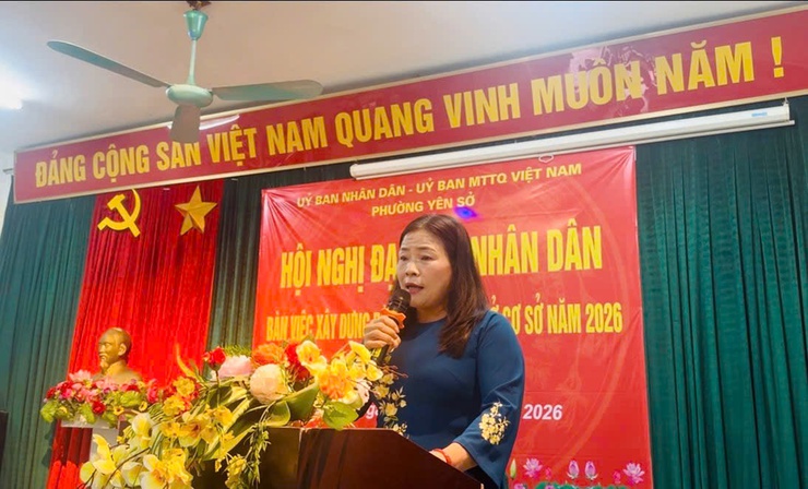 Hội nghị đại biểu nhân dân bàn việc Xây dựng đời sống văn hóa ở cơ sở năm 2026tổ dân phố số 9, phường Yên Sở
- Ảnh 2.