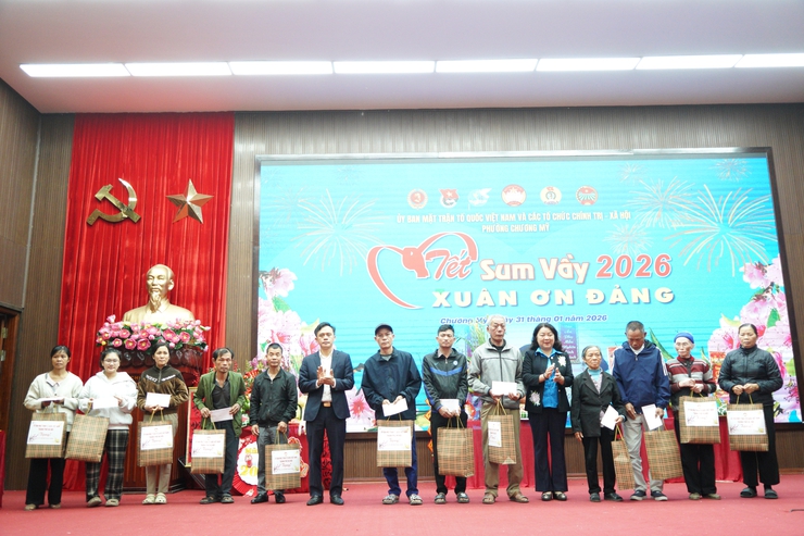 Phường Chương Mỹ tổ chức chương trình “Tết sum vầy – Xuân ơn Đảng”- Ảnh 10.