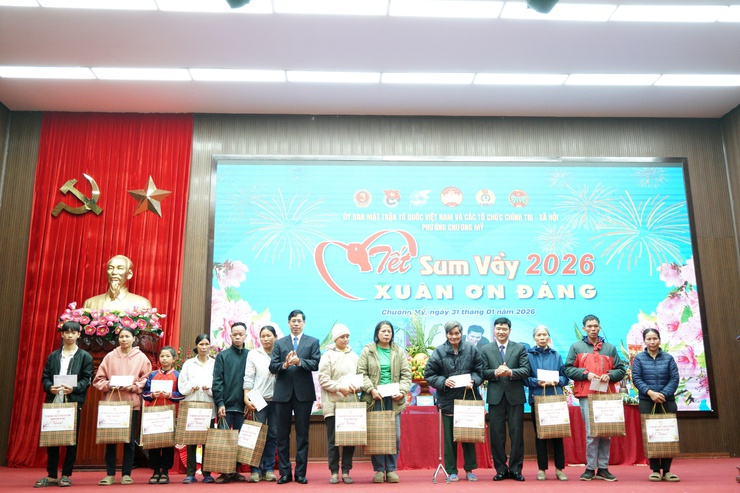 Phường Chương Mỹ tổ chức chương trình “Tết sum vầy – Xuân ơn Đảng”- Ảnh 11.