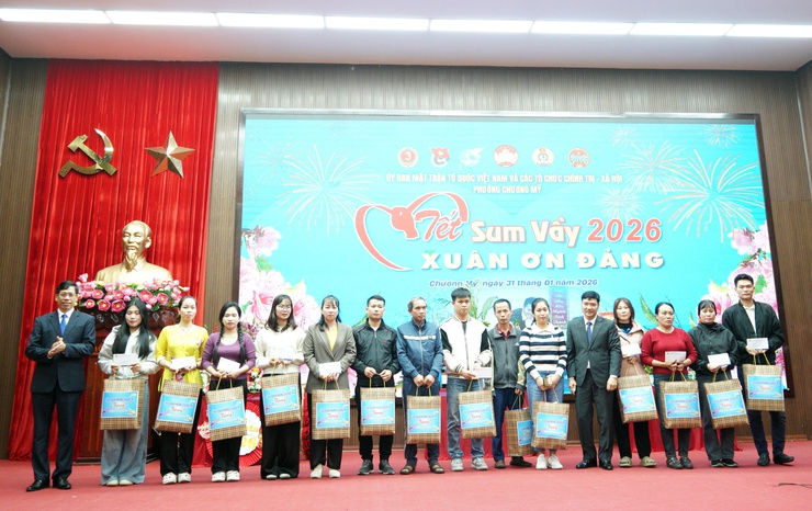 Phường Chương Mỹ tổ chức chương trình “Tết sum vầy – Xuân ơn Đảng”- Ảnh 15.