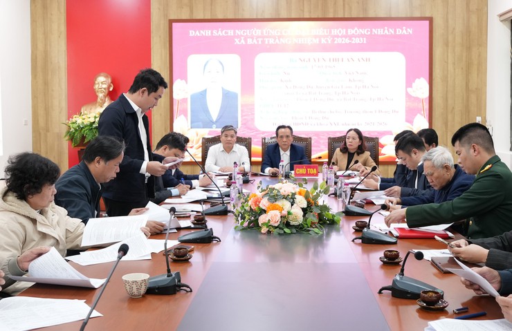 Bát Tràng hiệp thương lần hai, thống nhất 44 người ứng cử đại biểu HĐND xã nhiệm kỳ 2026–2031- Ảnh 1.