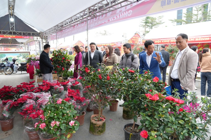 XÃ THANH OAI: TƯNG BỪNG KHAI MẠC CHỢ HOA XUÂN BÍNH NGỌ NĂM 2026- Ảnh 7.