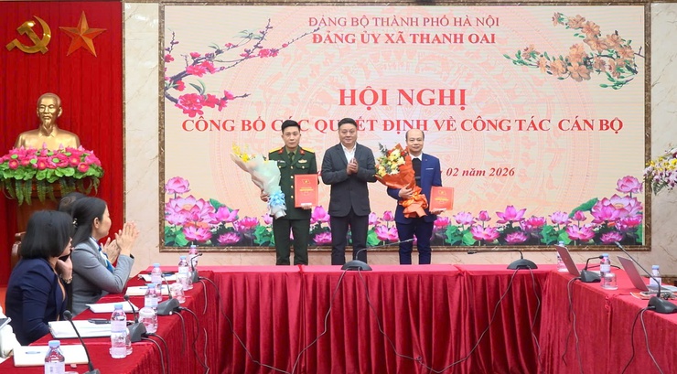 ĐẢNG ỦY XÃ THANH OAI CÔNG BỐ CÁC QUYẾT ĐỊNH VỀ CÔNG TÁC CÁN BỘ- Ảnh 3.