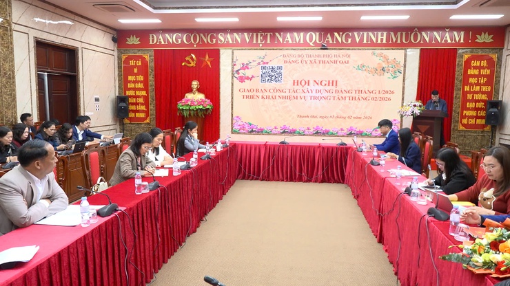 Xã Thanh Oai chủ động quyết tâm ngay từ tháng đầu năm 2026- Ảnh 1.