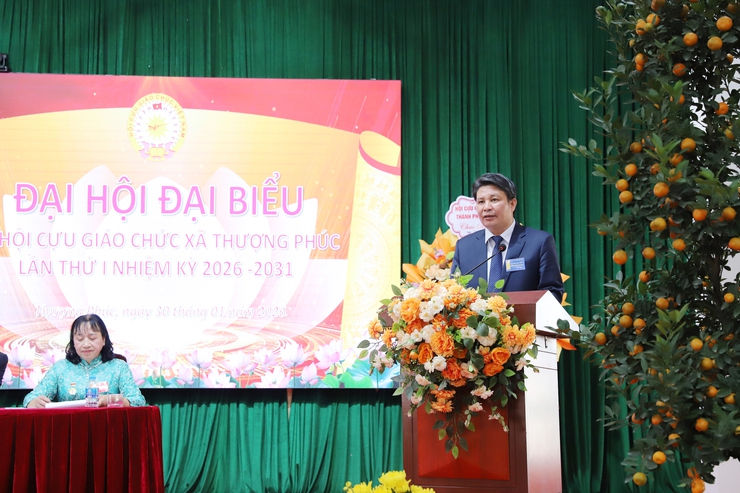 Đại hội đại biểu Hội Cựu giáo chức xã Thượng Phúc lần thứ I, nhiệm kỳ 2026 - 2031- Ảnh 5.