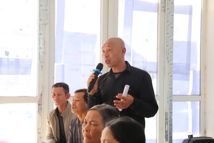 Thượng Phúc lấy ý kiến nhân dân về dự thảo phương án bồi thường, hỗ trợ triển khai Dự án đầu tư xây dựng Khu đô thị thể thao Olympic- Ảnh 3.