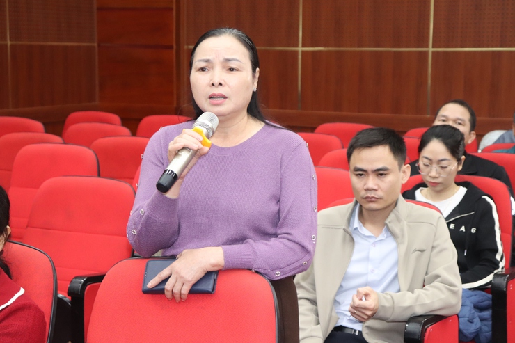 Hội nghị thông báo chủ trương, kế hoạch dự kiến tổ chức đấu giá quyền sử dụng đất khi Nhà nước cho thuê đất - Ảnh 6.