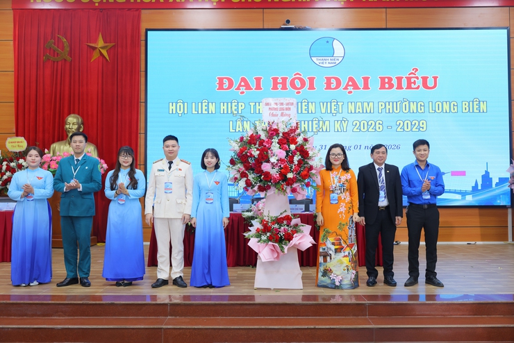 Đại hội dại biểu Hội LHTN Việt Nam phường Long Biên lần thứ I, nhiệm kỳ 2026-2031- Ảnh 5.
