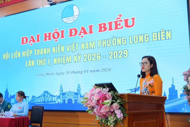 Đại hội dại biểu Hội LHTN Việt Nam phường Long Biên lần thứ I, nhiệm kỳ 2026-2031- Ảnh 3.